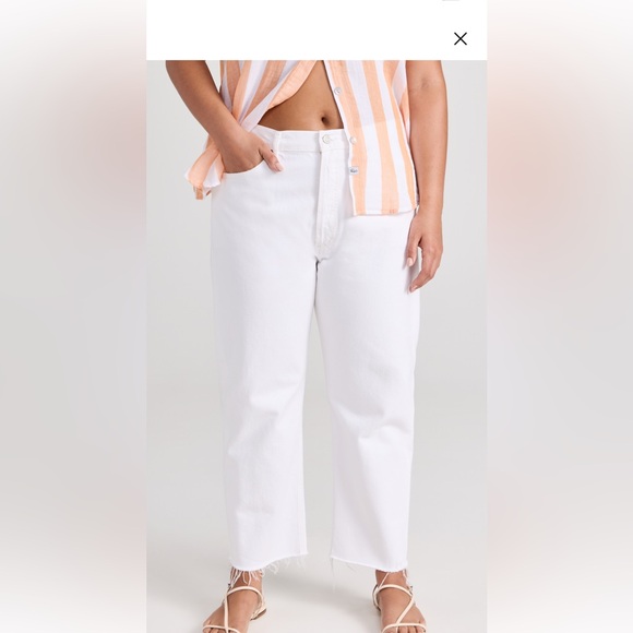 AGOLDE 90’s crop mid rise straight jeans - Picture 6 of 11